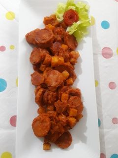 عکسی از دستور خوراک بندری
