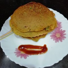 A picture of Chickpea pancake.