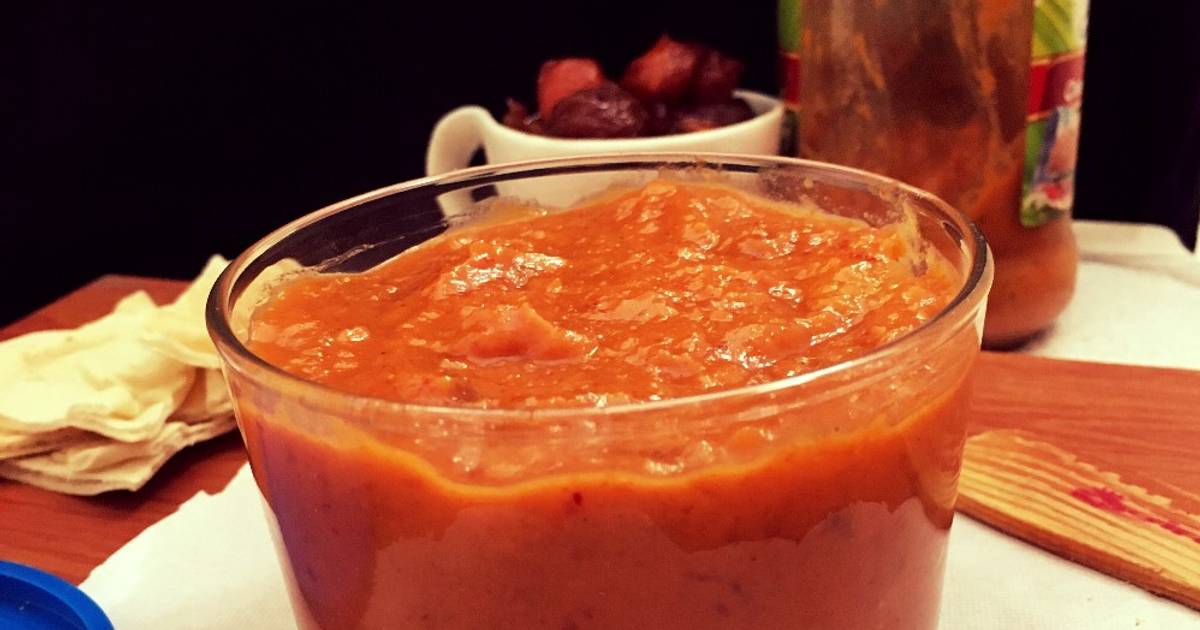 Spicy Aloo Bukhara chutney dried plum sauce Recipe by Sabrina Yasmin