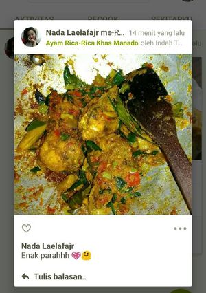 Foto resep Ayam rica rica manado