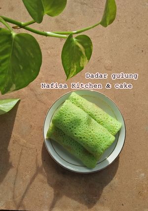 Foto resep Dadar gulung unti kelapa bopeng bopeng cantik