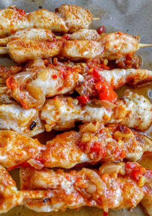Foto resep 07. Sate taichan pedes seger