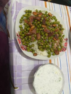 صورة لوصفة رز وبازيلا