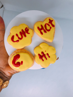 A picture of Custard cookies.