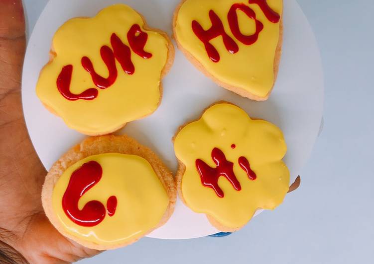 Custard cookies