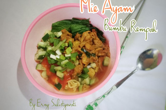 Anti Ribet, Bikin Mie Ayam Bumbu Rempah Bahan Sederhana