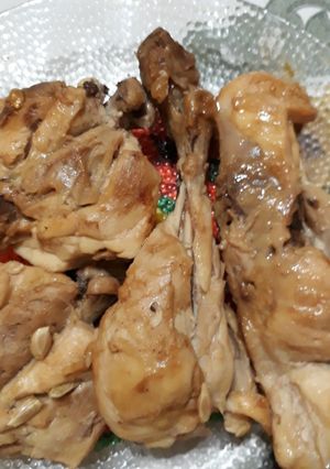 Una foto de Pollo al limón bien sabroso