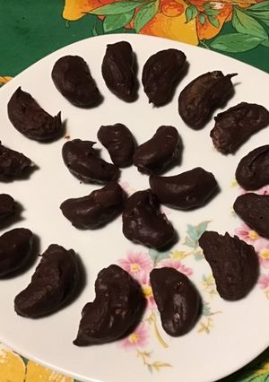 Une photo de Bouchées de clémentines au chocolat