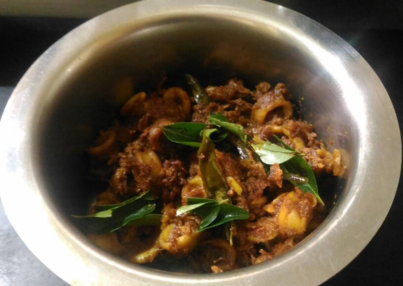 NADAN koonthal roast [ squid / kanava / kadampa ]