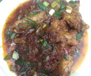 Ini Caranya Sayap ayam bumbu kecap saos tiram pedas Lezat Mantap