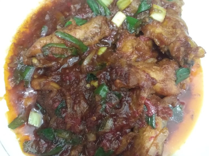 Anti Ribet, Bikin Sayap ayam bumbu kecap saos tiram pedas Gampang