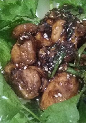 Foto resep Ayam Wijen Lada Hitam