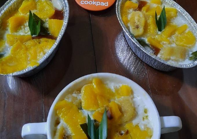 Resep Bongko Kue Keranjang Pisang Oleh Sari Hapsary Cookpad