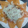 Salsa cheesey nachos