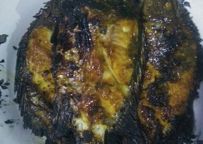 Ikan munjaer bakar