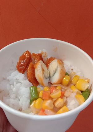 Foto resep Rice Bowl Simple Ala Ambu