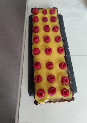 Une photo de Tarte au citron et pâte sucrée