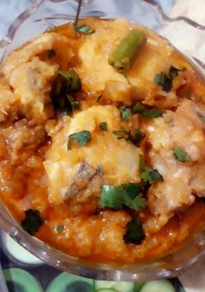 A picture of Shaljam chicken.