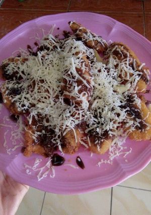 Foto resep Pisang goreng keju crispy