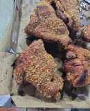 Giò heo muối chiên giòn