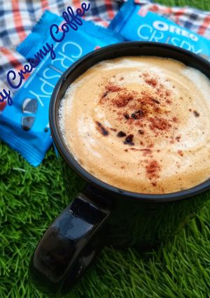 A picture of Frothy Creamy Coffee.