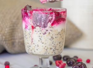 Foto principal de Porridge de avena cheesecake frío