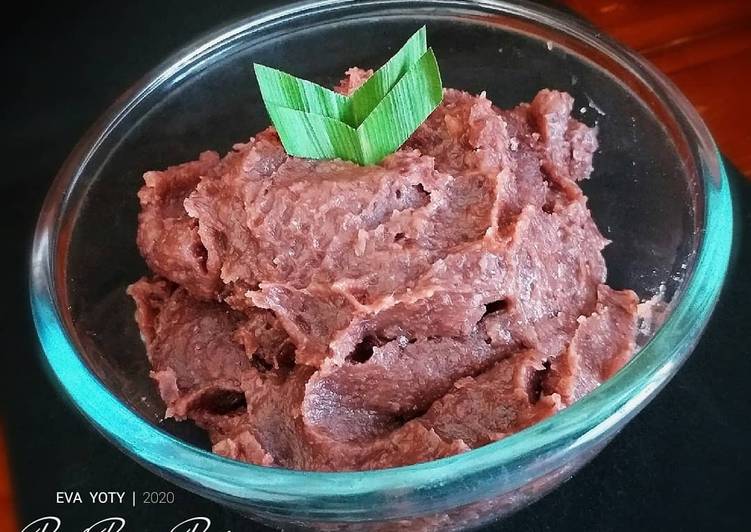 Cara mengolah Red Bean Paste (Isian Kacang Merah) mantap