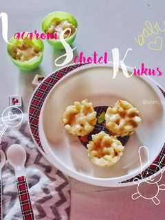 Foto resep Macaroni Schotel Kukus (Snack Mpasi 7+)