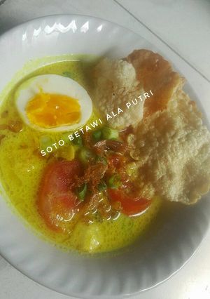 Foto resep Soto betawi ala putri