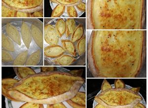 صورة لوصفة قوارب الجبنة