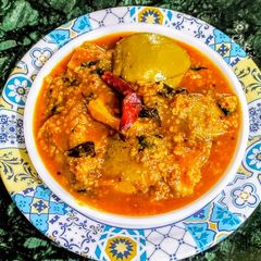 A picture of Sweet & Sour Raw Mango & Jaggery.