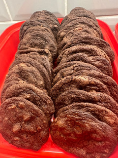 A picture of Triple Chocolate Cookies.