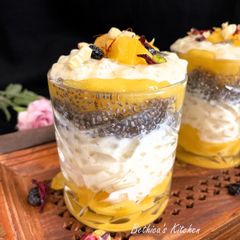 A picture of Mango, Sago & Chia Pudding.