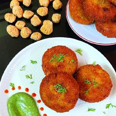 A picture of Soya Veg Cutlets.