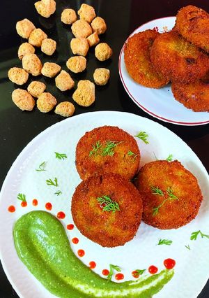 A picture of Soya Veg Cutlets.