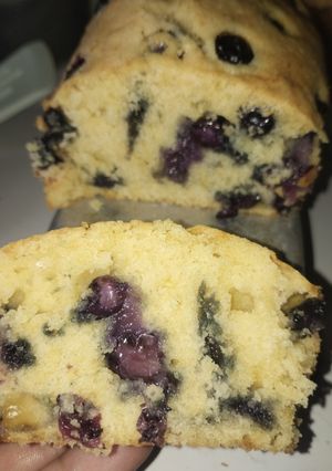 Una foto de Budín de arándanos 🫐