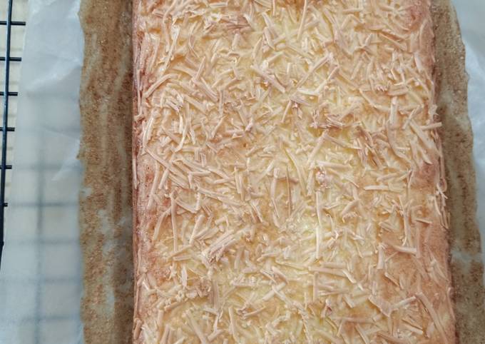 Resep Bolu keju tepung kelapa Resep Bolu keju tepung kelapa