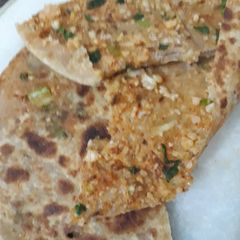 Gobhi methi paratha A picture of Gobhi methi paratha.