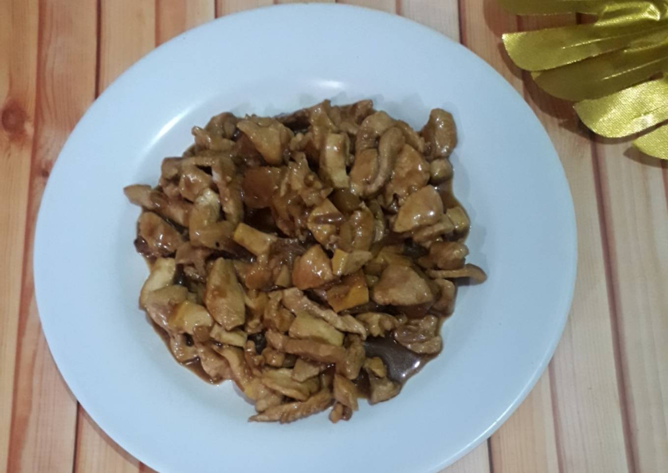 Cah ata(ayam tahu)