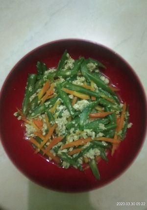 Foto resep Orak Arik Wortel Buncis