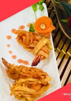 A picture of Whosayna’s Crispy Prawns.