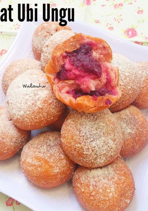 Foto resep Donat Ubi Ungu