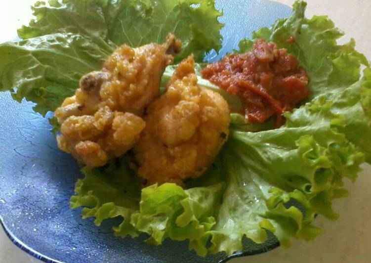 Ayam Tepung Bumbu Kunyit