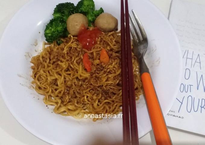 Resep Mie goreng ala rumahan Anti Gagal