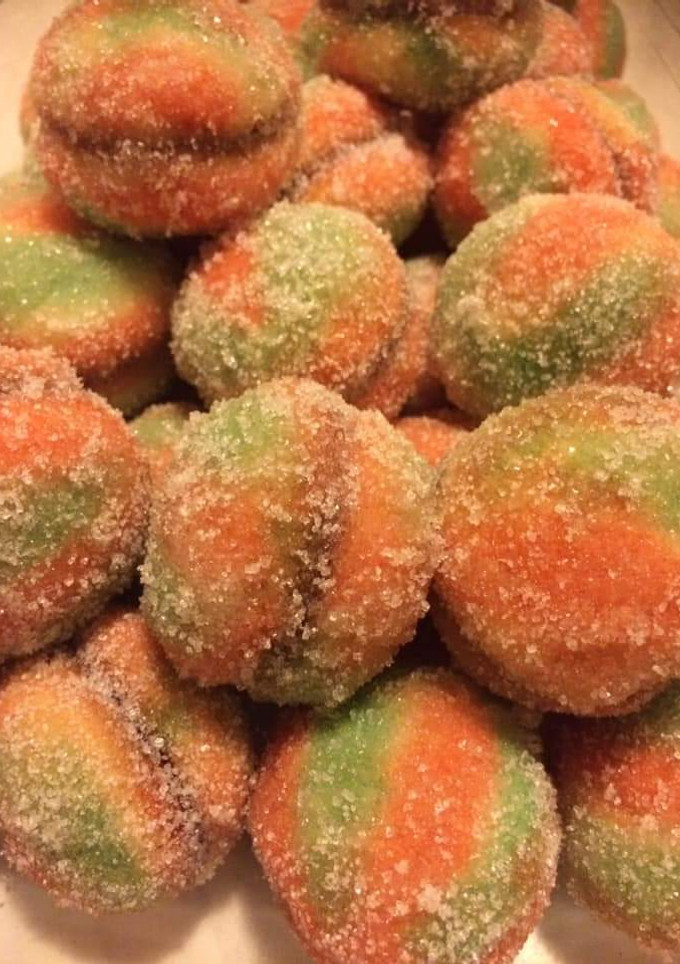 Lagzis barack aprósütemény recept fotója