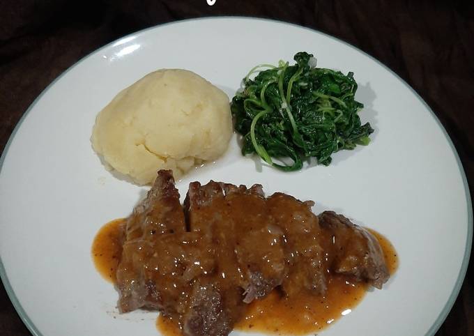 Beef Steak (Daging sapi lokal)