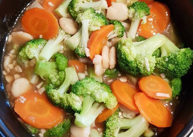 YUK DICOBA! Resep Broccoli Scallop