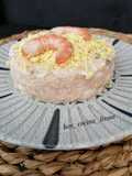 Ensaladilla de arroz con langostinos