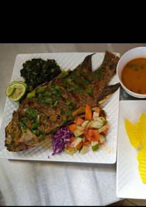 A picture of Fish fry.