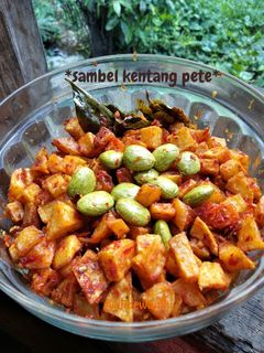 Foto resep *sambel kentang pete*